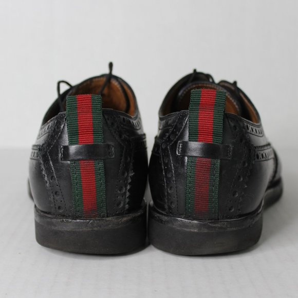 Gucci Made In Italy Wingtip Brogue Oxfords G500 - Picture 5 of 8